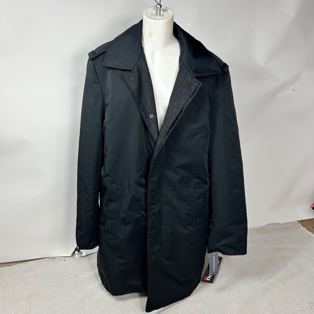NEW American Airlines by Twin Hill Men’s Black Thinsulate Coat –Size M